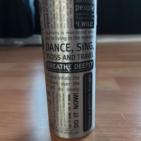 Lululemon X Sigg Manifesto Water Bottle - Silver/D - Picture 6 of 7